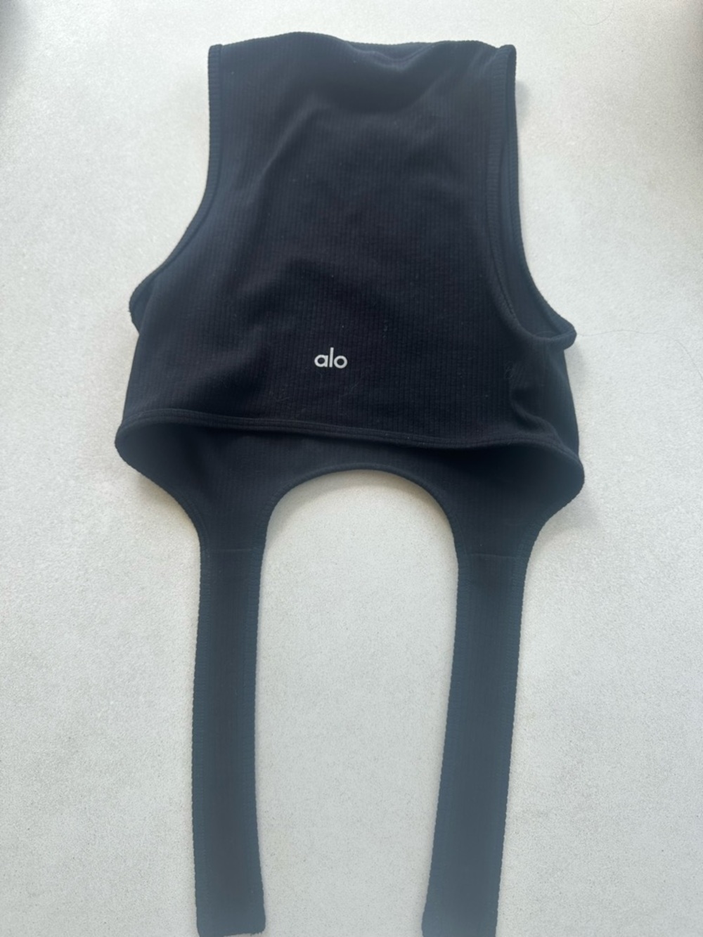 ALO Wellness Ribbed Flaunt Tank Size Small - Picture 9 of 10